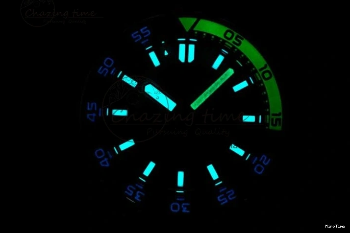 MIROTIME 0322 Premium Aquatimer Automatic SS RSF 1:1 Best Edition White Black Dial on Black Rubber Strap A 7067